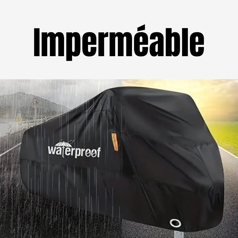 Housse de vélo 3 couches imperméable et anti-UV pour une protection complète
