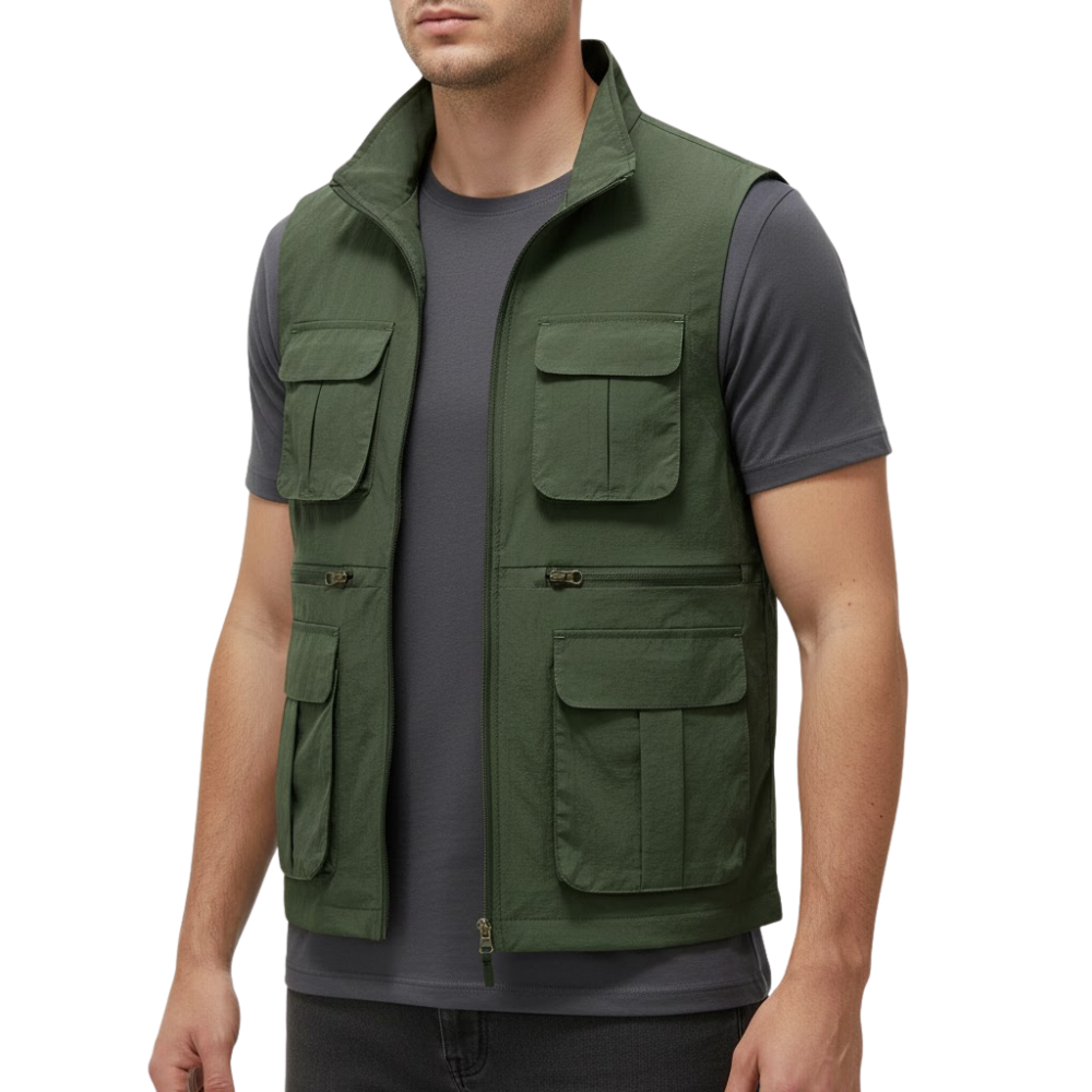 Gilet de voyage léger à séchage rapide et poches multiples | Montelac