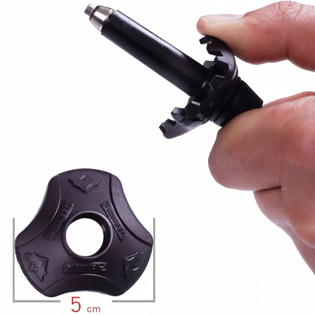 Bâton de randonnée pliable en carbone léger | Montelac - Montelac