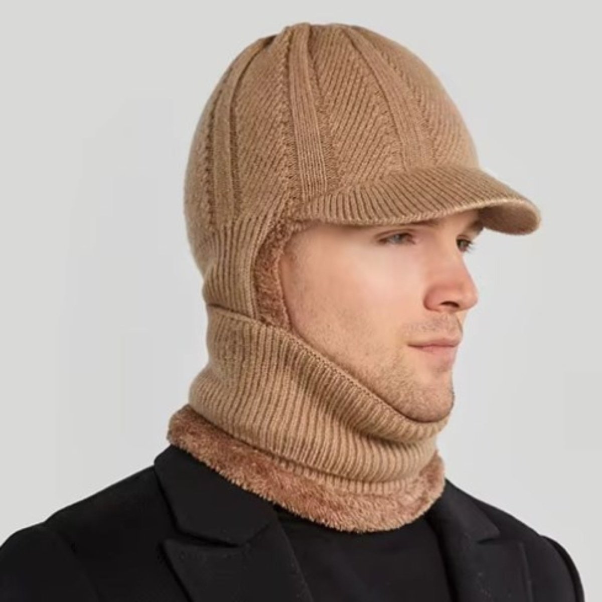 Cagoule d’hiver thermique avec visière intégrée | Montelac - Montelac
