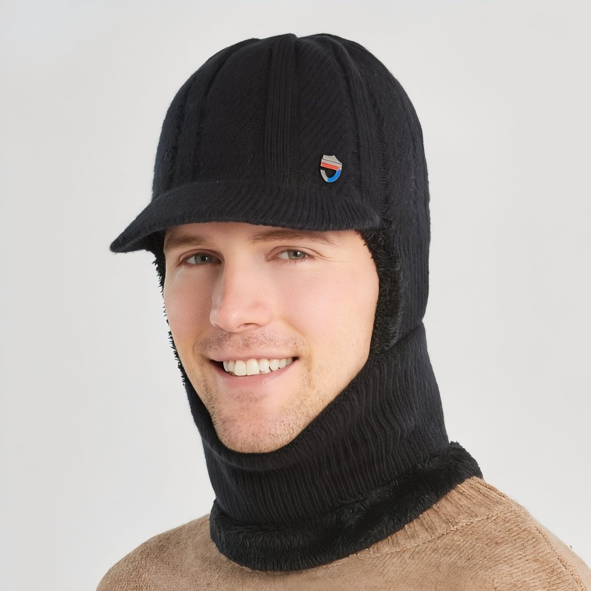 Cagoule d’hiver thermique avec visière intégrée | Montelac - Montelac