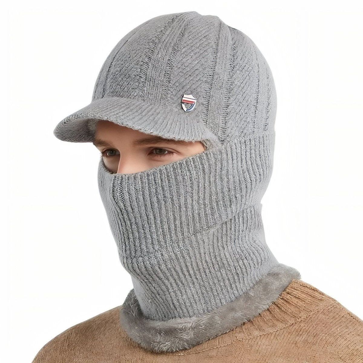 Cagoule d’hiver thermique avec visière intégrée | Montelac - Montelac