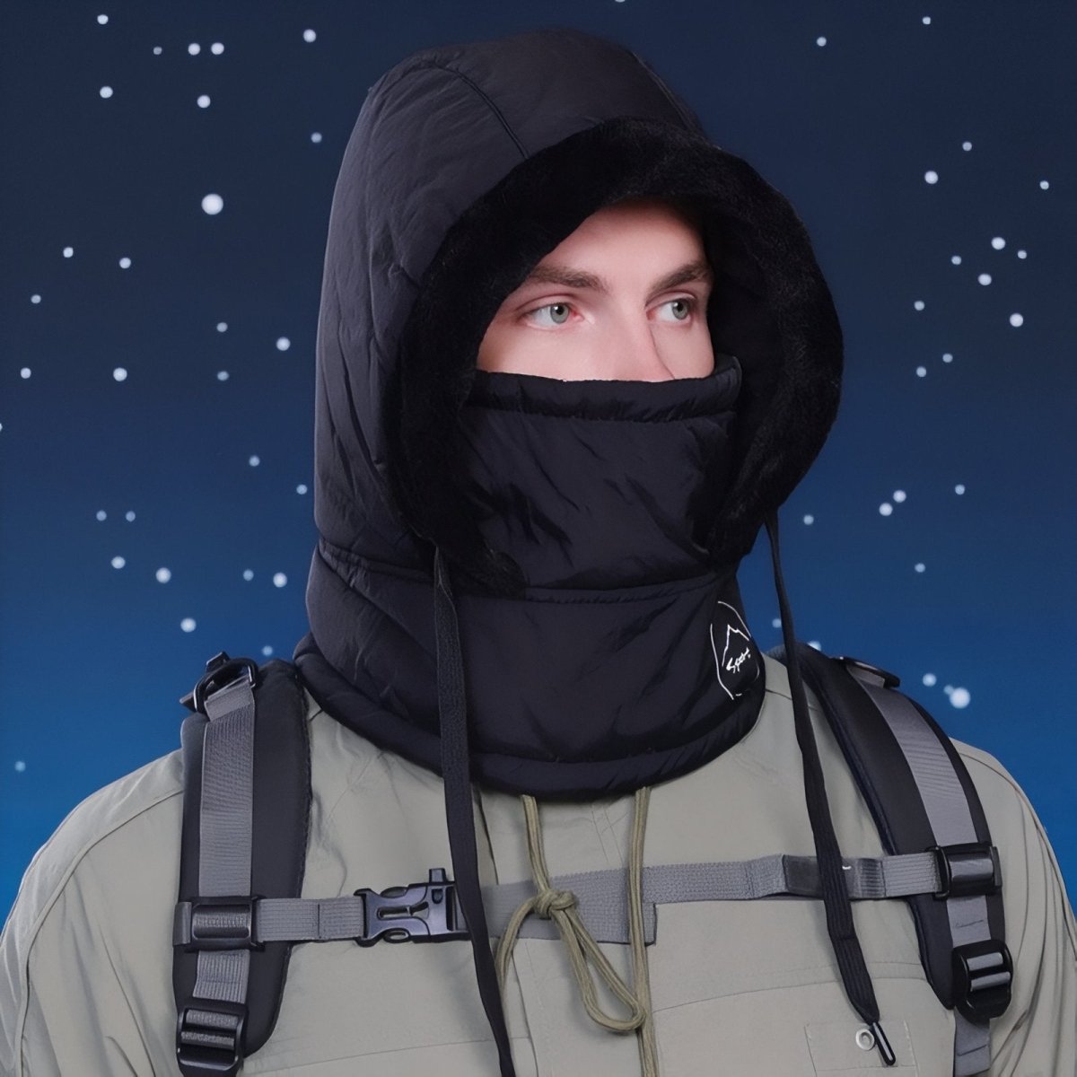 Cagoule d’hiver thermique résistante à l’eau avec ajustement réglable | Montelac - Montelac
