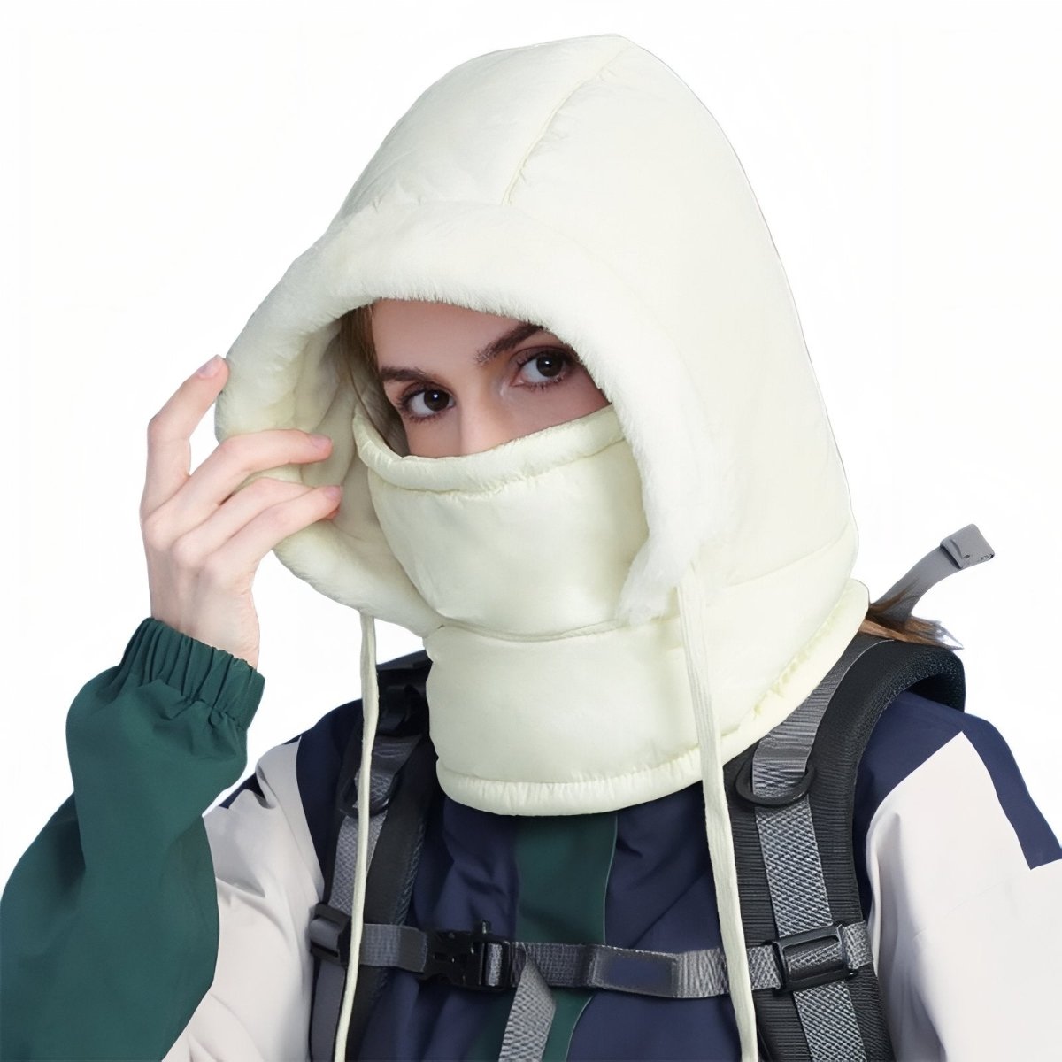 Cagoule d’hiver thermique résistante à l’eau avec ajustement réglable | Montelac - Montelac