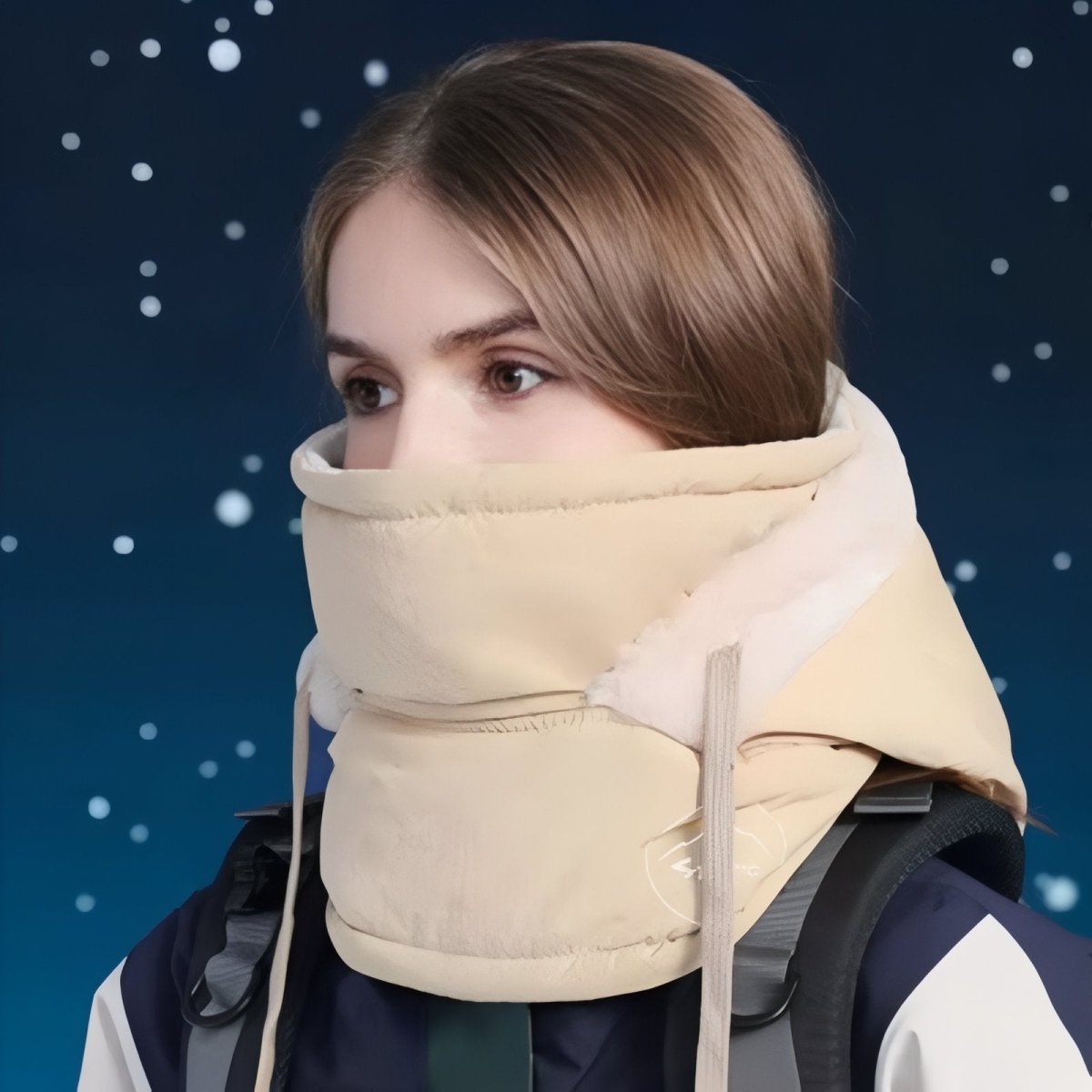 Cagoule d’hiver thermique résistante à l’eau avec ajustement réglable | Montelac - Montelac