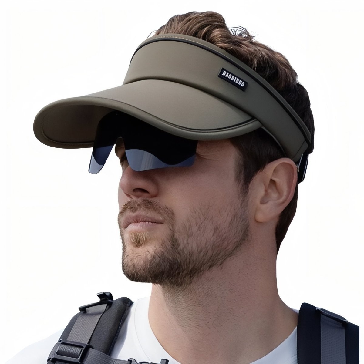 Casquette de randonnée avec visière et lunettes intégrées - Montelac
