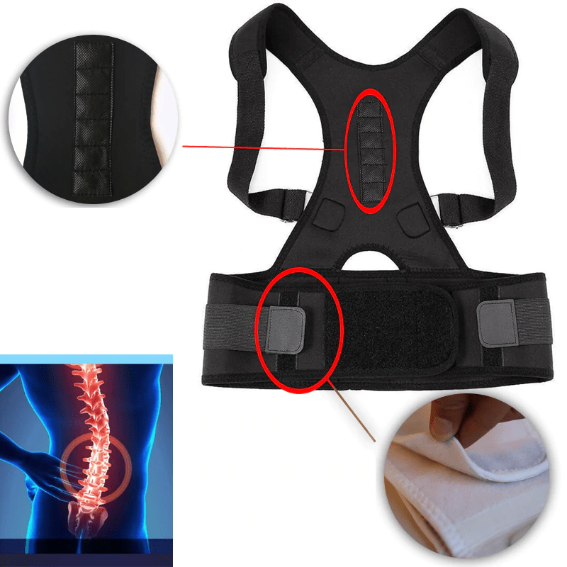 Ceinture de soutien dorsale réglable légère | Montelac - Montelac