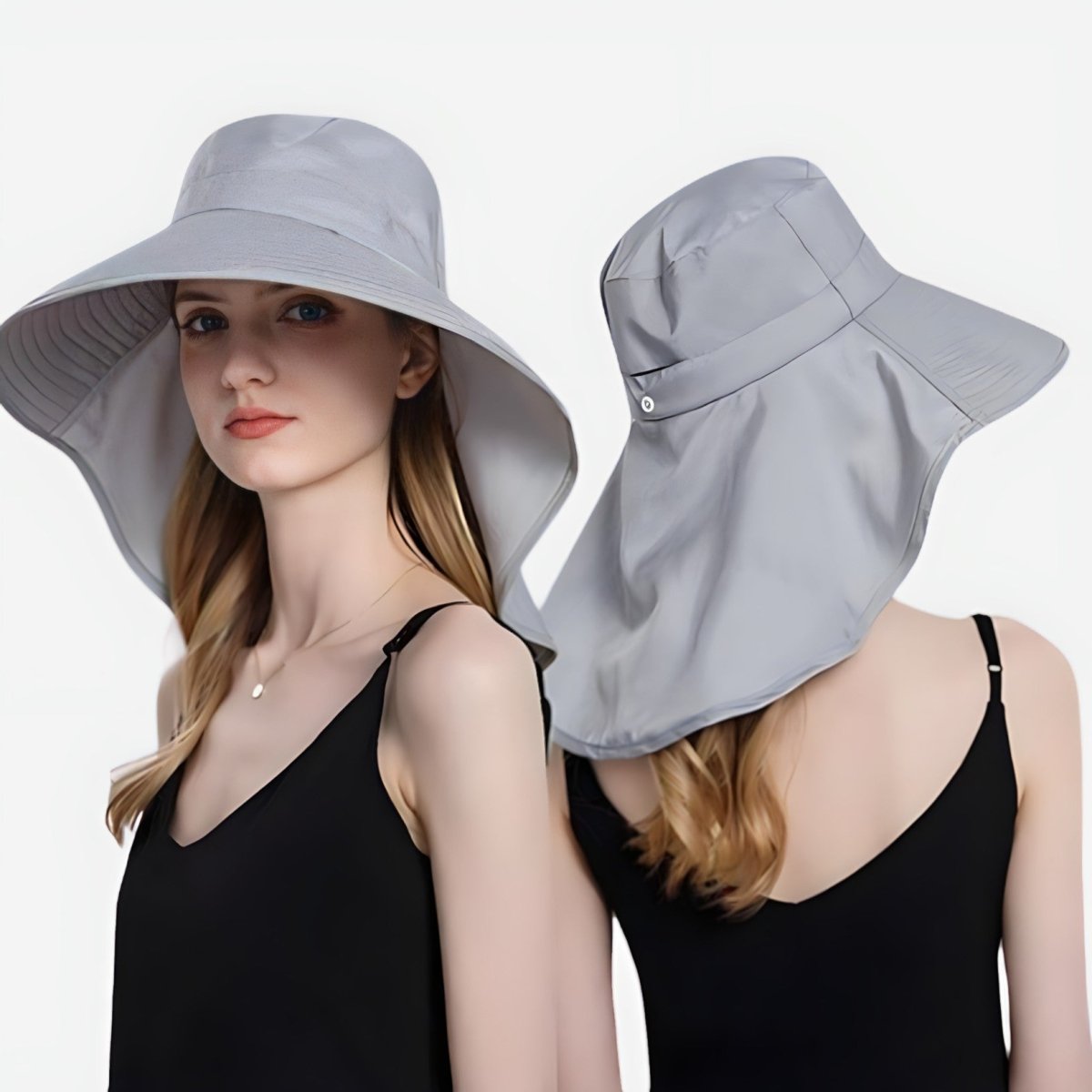 Chapeau anti - UV respirant et ajustable pour femme | Montelac - Montelac