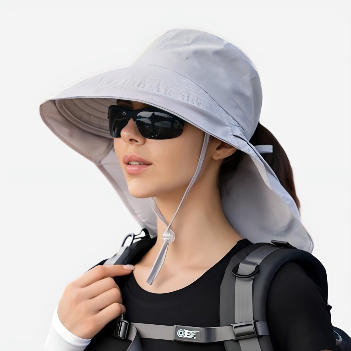 Chapeau anti - UV respirant et ajustable pour femme | Montelac - Montelac