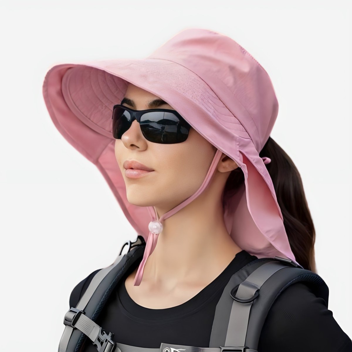 Chapeau anti - UV respirant et ajustable pour femme | Montelac - Montelac