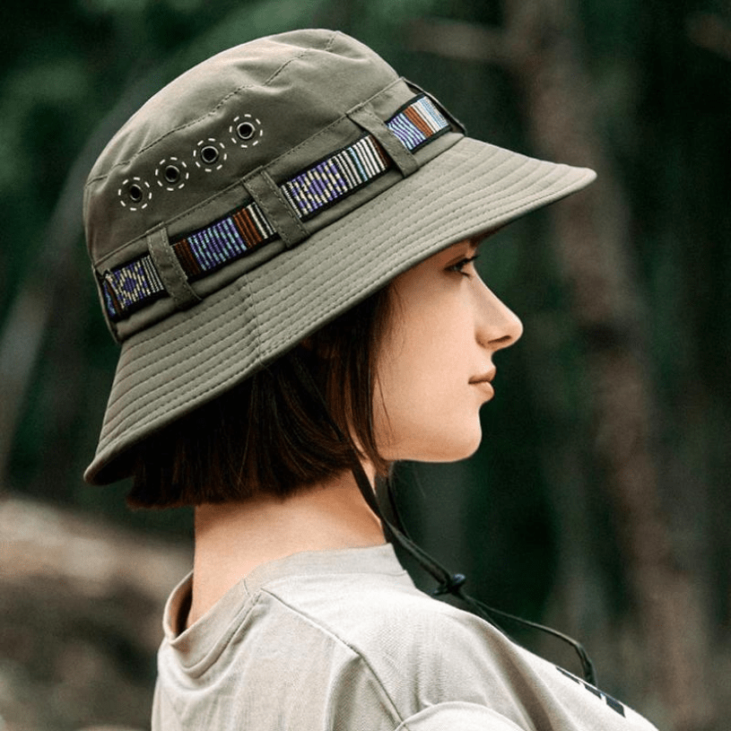 Chapeau de randonnée femme léger et couvrant | Montelac - Montelac