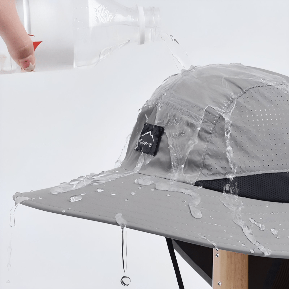 Chapeau de randonnée léger avec protection nuque | Montelac - Montelac