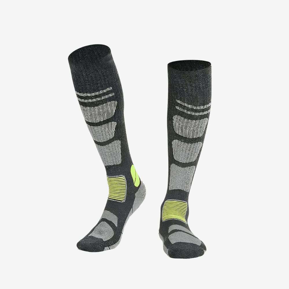 Chaussettes de randonnée en laine mérinos respirantes et chaudes | Montelac - Montelac