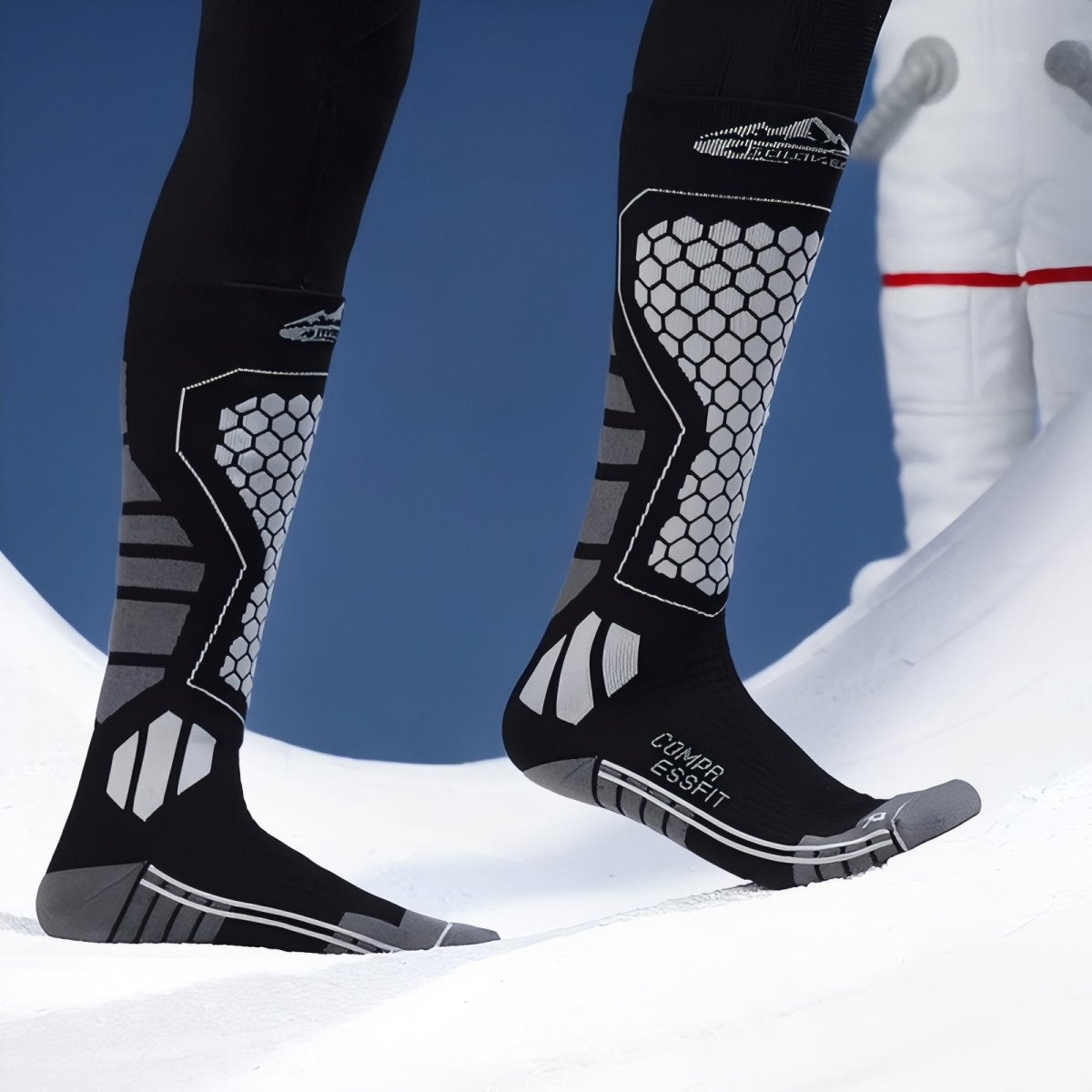 Chaussettes de randonnée hautes, respirantes et résistantes | Montelac - Montelac