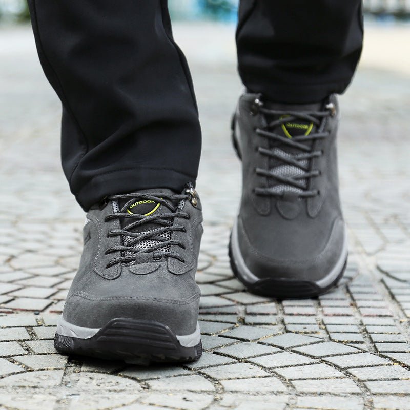 Chaussures de randonnée imperméables en cuir souple homme | Montelac - Montelac