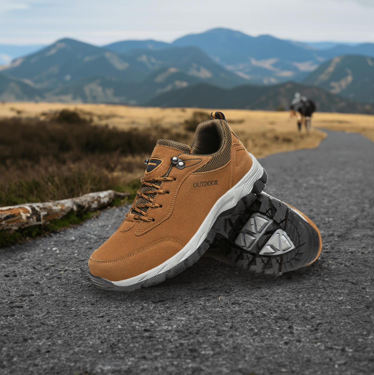 Chaussures de randonnée imperméables en cuir souple homme | Montelac - Montelac