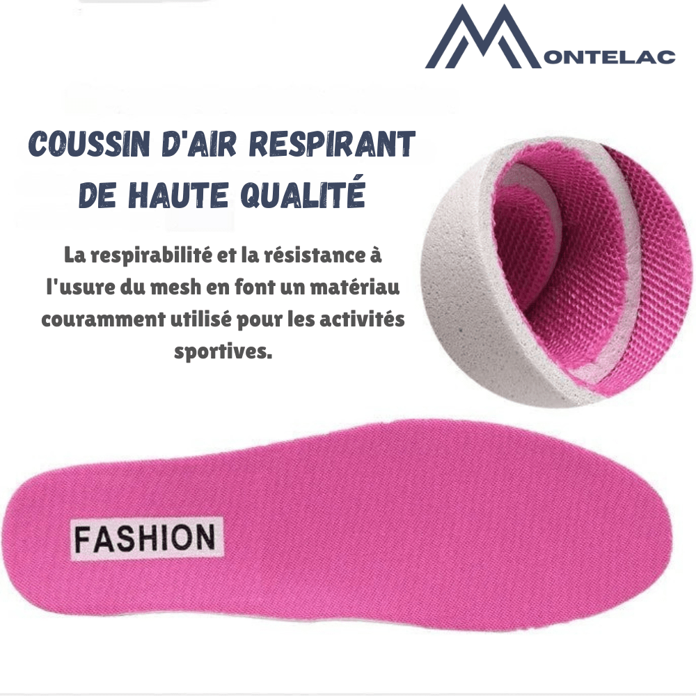 Chaussures de sport respirantes antidérapantes pour femme - Montelac