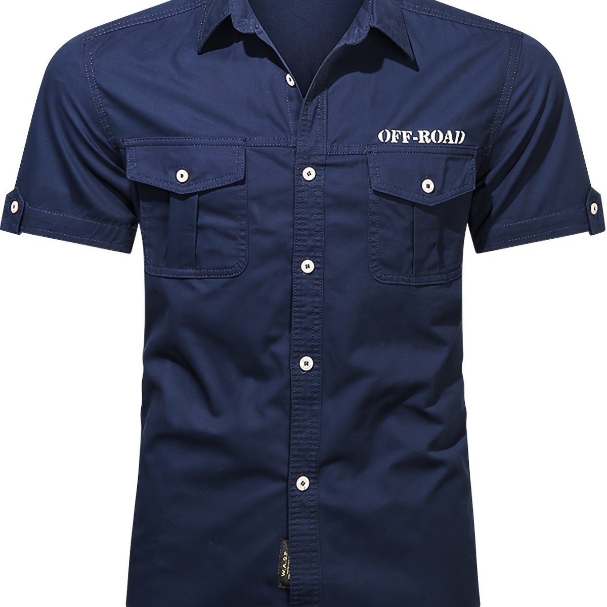 Chemise en coton respirante à poches pour homme | Montelac - Montelac