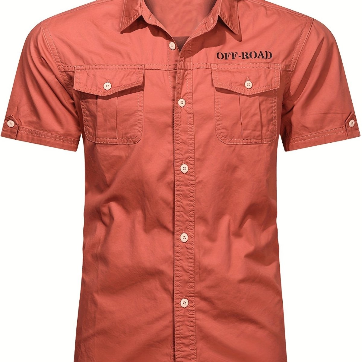 Chemise en coton respirante à poches pour homme | Montelac - Montelac