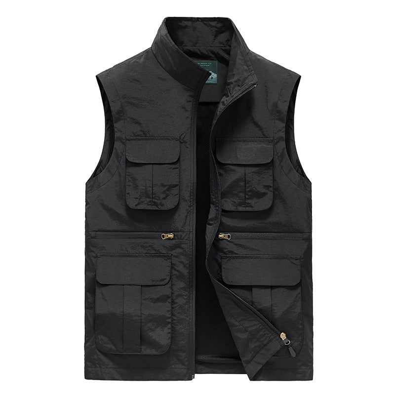 Gilet de voyage léger à séchage rapide et poches multiples | Montelac - Montelac