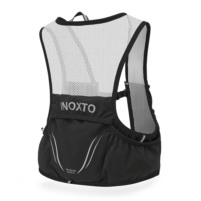 Gilet d’hydratation respirant avec 2 flasques souples - Montelac