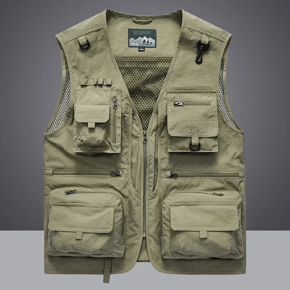 Gilet utilitaire léger et respirant à multiples poches - Montelac