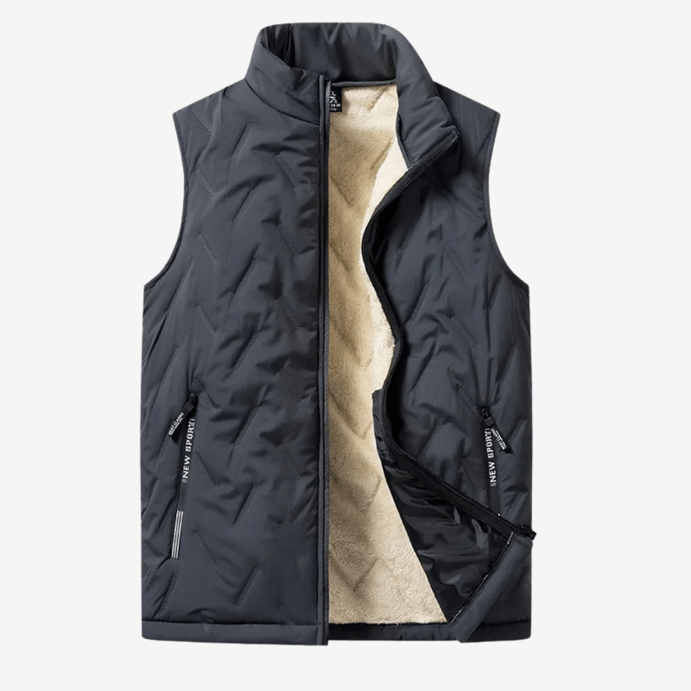 Gilet zippé sans manches léger pour homme | Montelac - Montelac