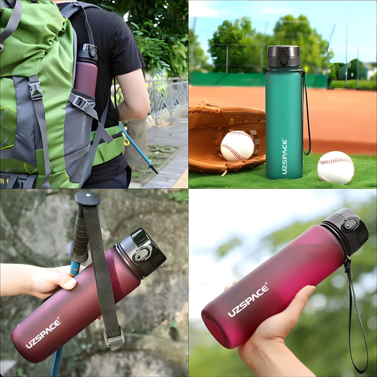 Gourde légère 500 ml pour activités sportives | Montelac - Montelac