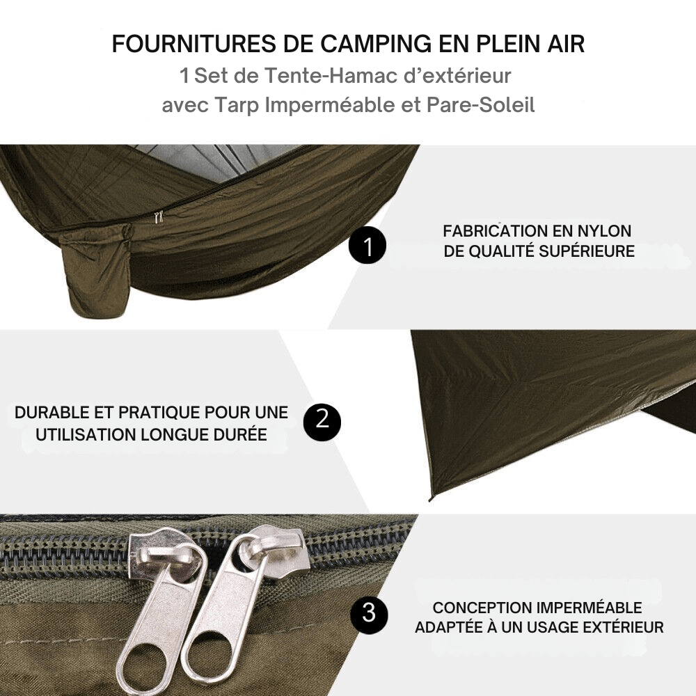 Hamac de camping léger et résistant | Montelac - Montelac