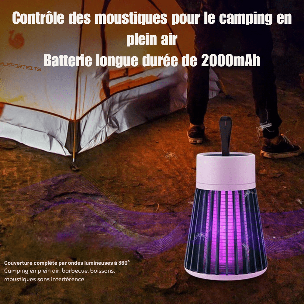 Lampe anti - moustiques portable et silencieuse | Montelac - Montelac