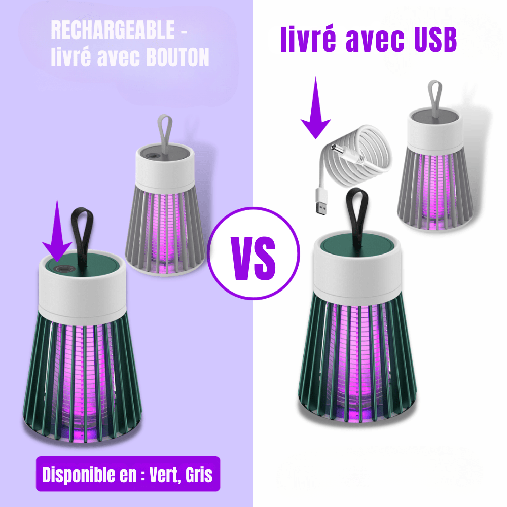 Lampe anti - moustiques portable et silencieuse | Montelac - Montelac
