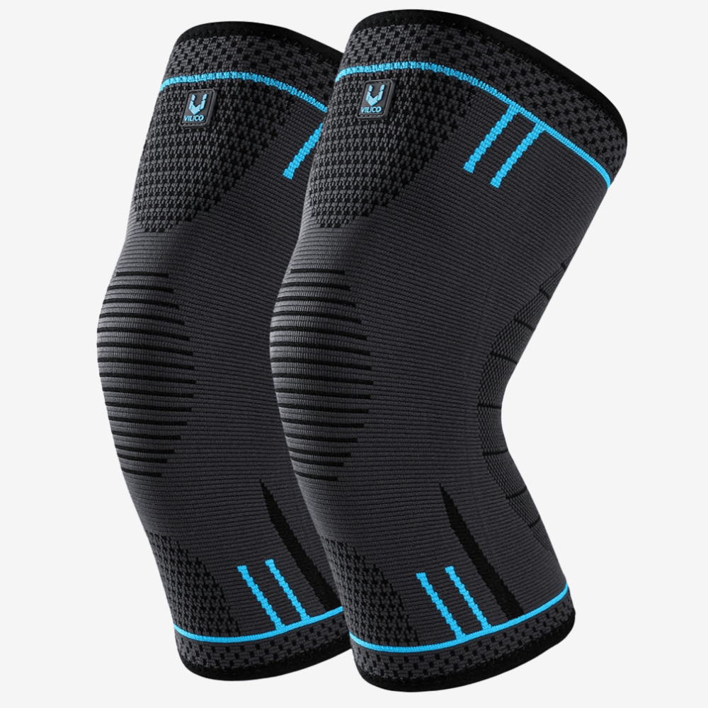 Manchon de genou élastique de compression respirant | Montelac - Montelac