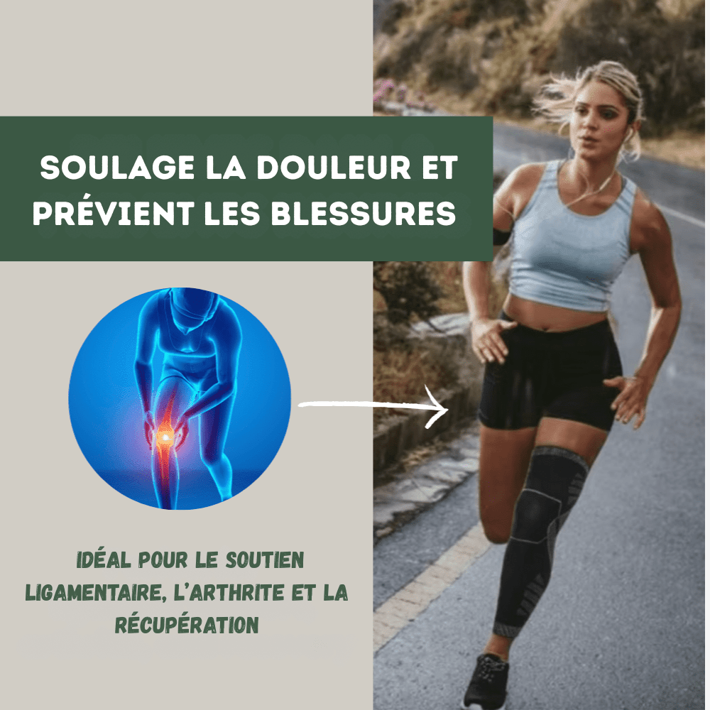 Manchons de compression respirants pour jambes complètes | Montelac - Montelac