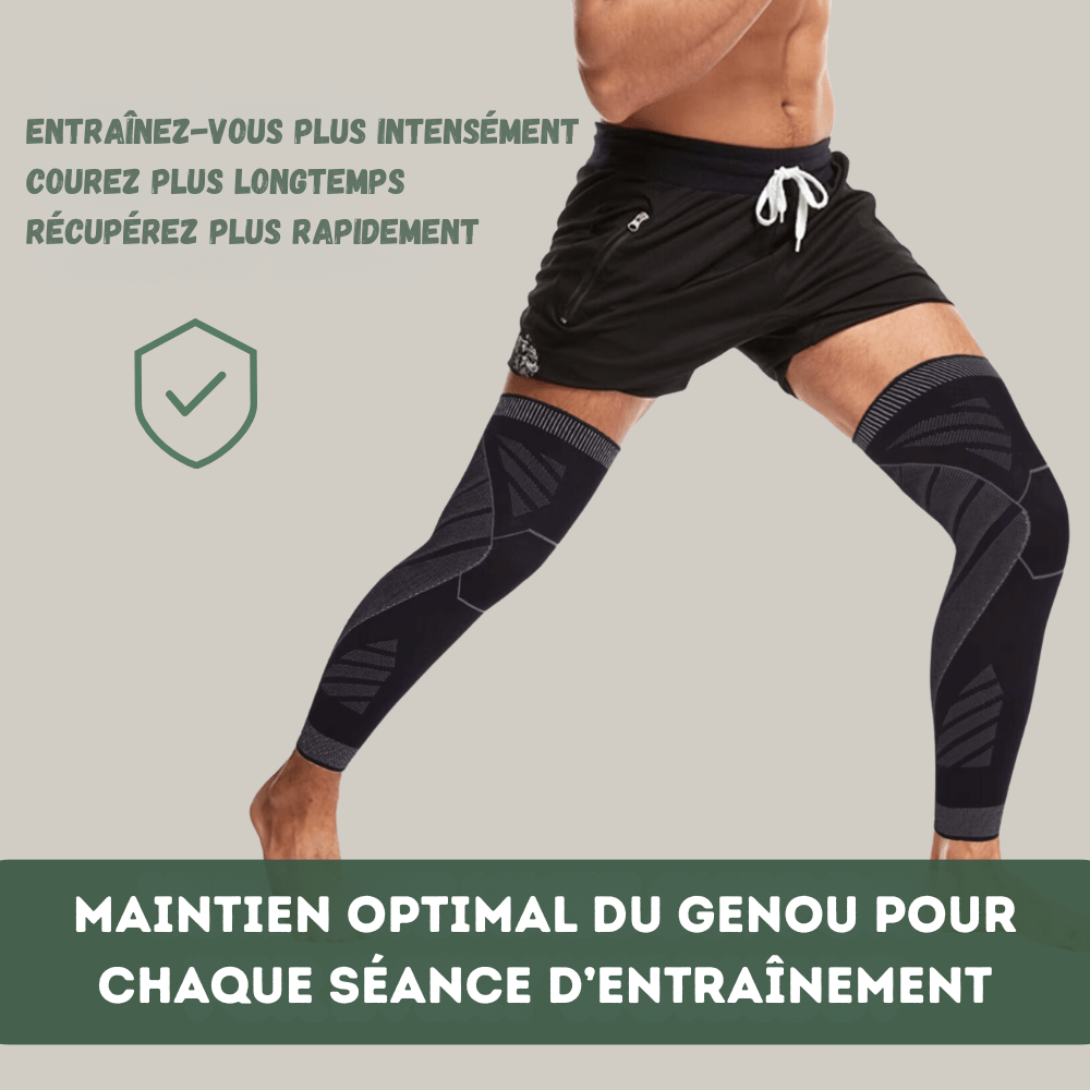 Manchons de compression respirants pour jambes complètes | Montelac - Montelac