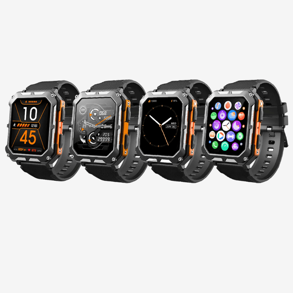 Montre connectée robuste et étanche - Suivi sportif - Montelac