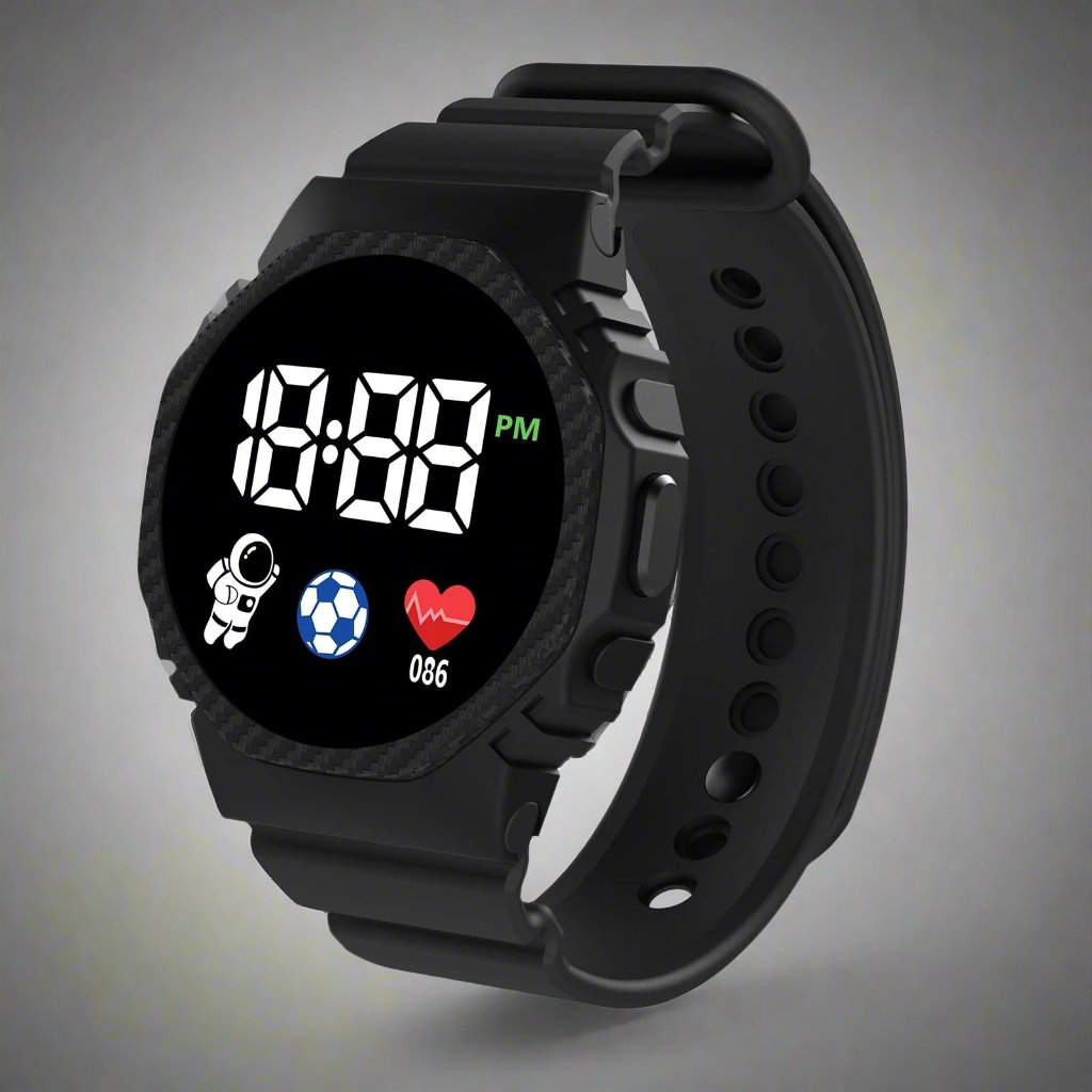 Montre digitale étanche enfant résistante | Montelac - Montelac
