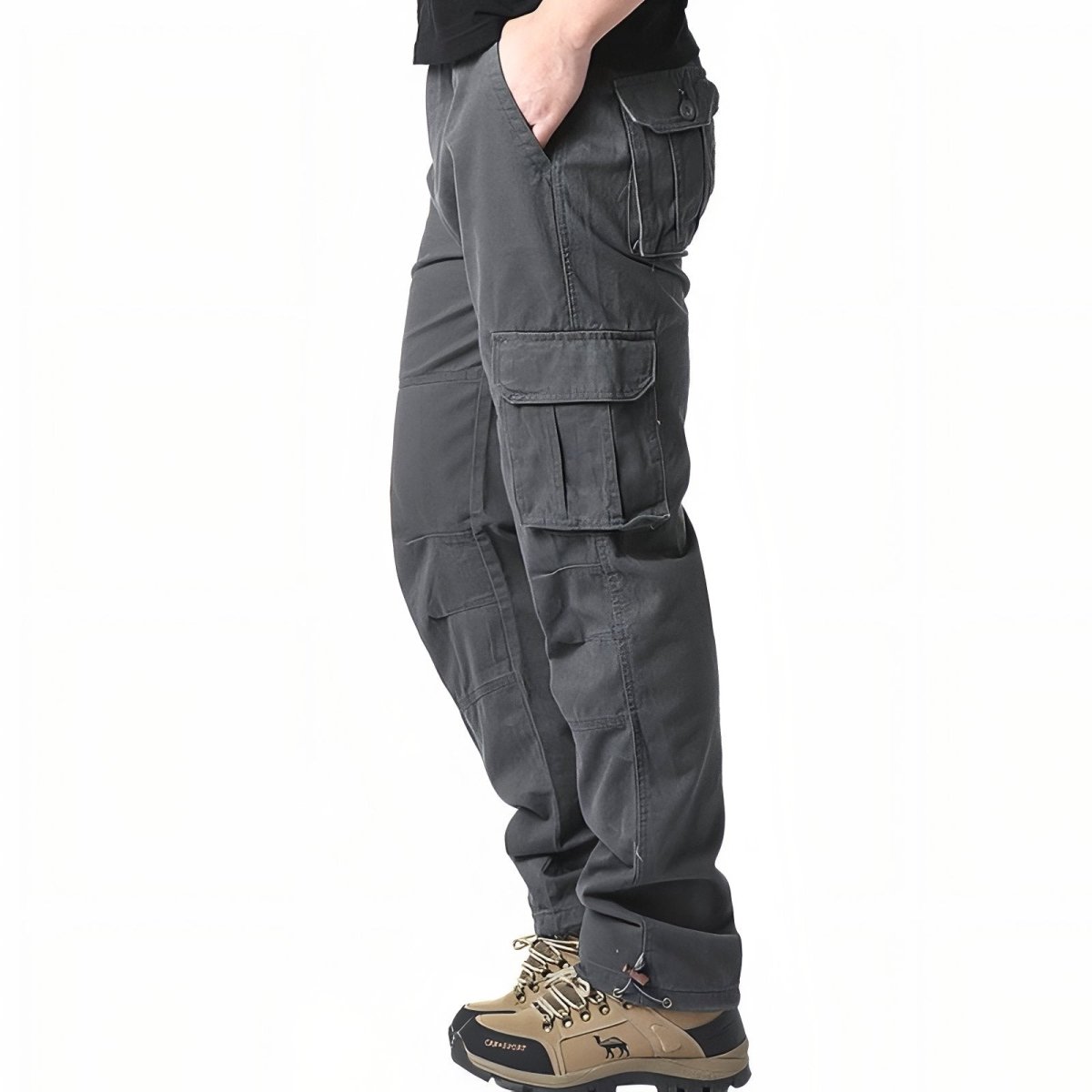Pantalon de randonnée respirant avec poches cargo | Montelac - Montelac