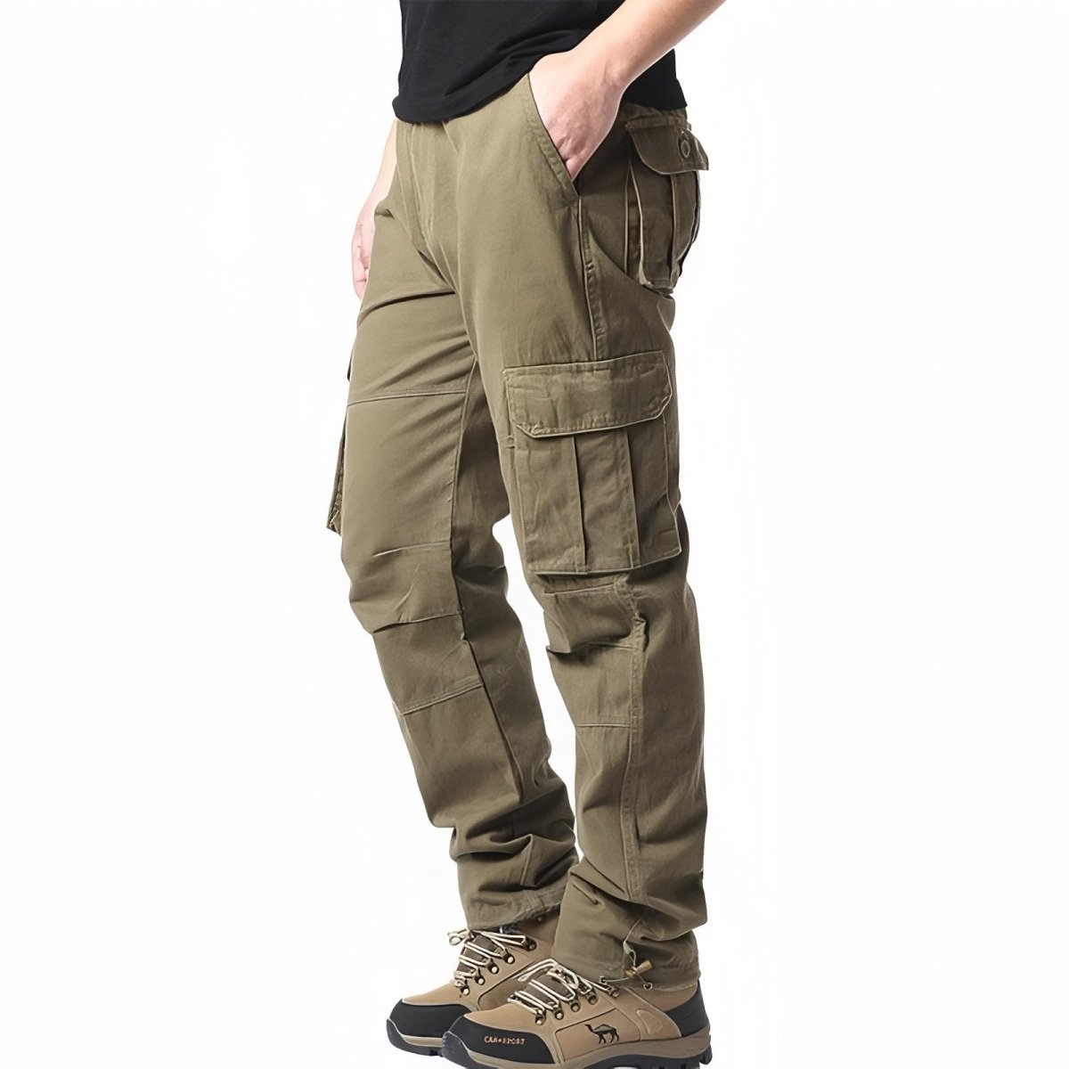 Pantalon de randonnée respirant avec poches cargo | Montelac - Montelac