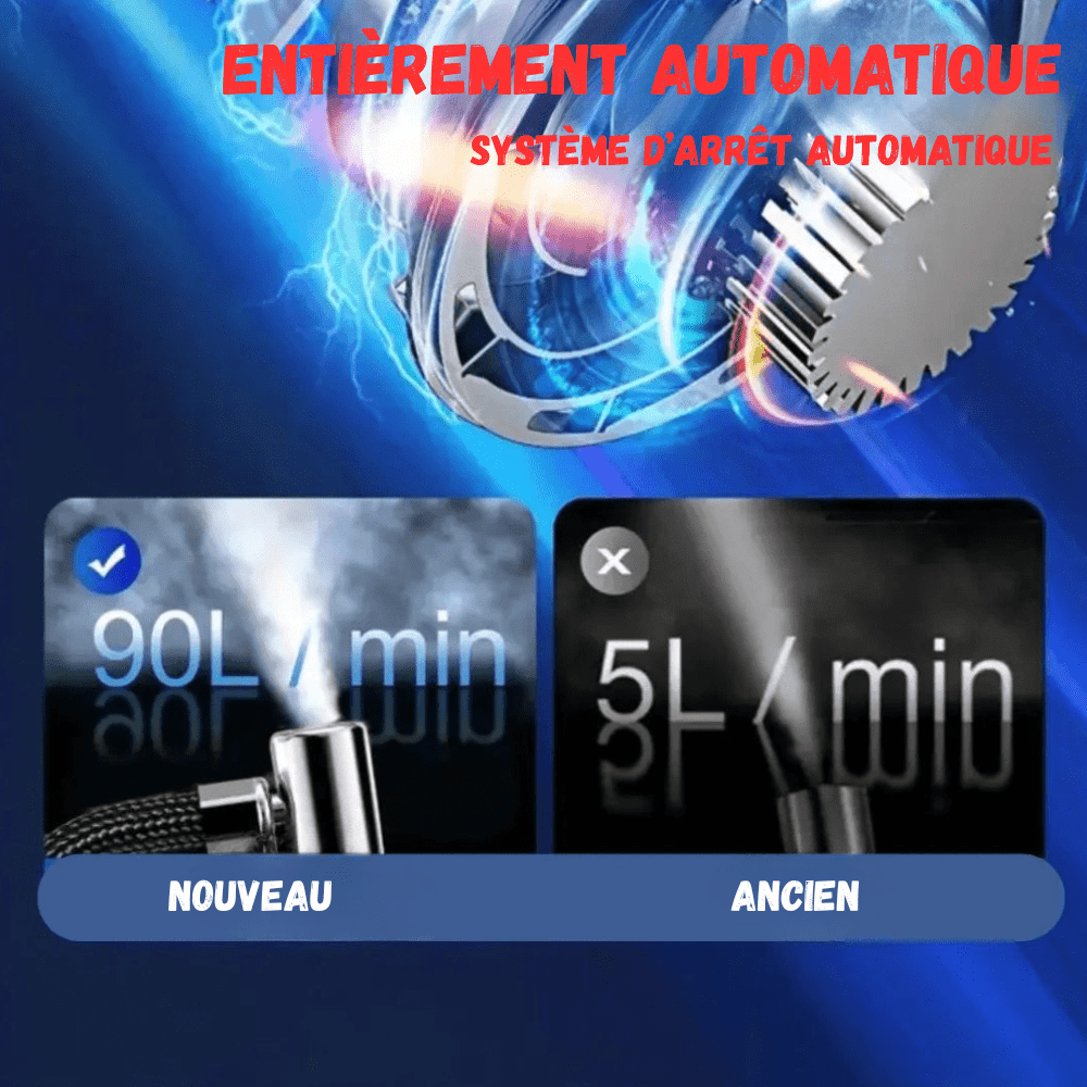 Pompe à air électrique portable rechargeable légère | Montelac - Montelac