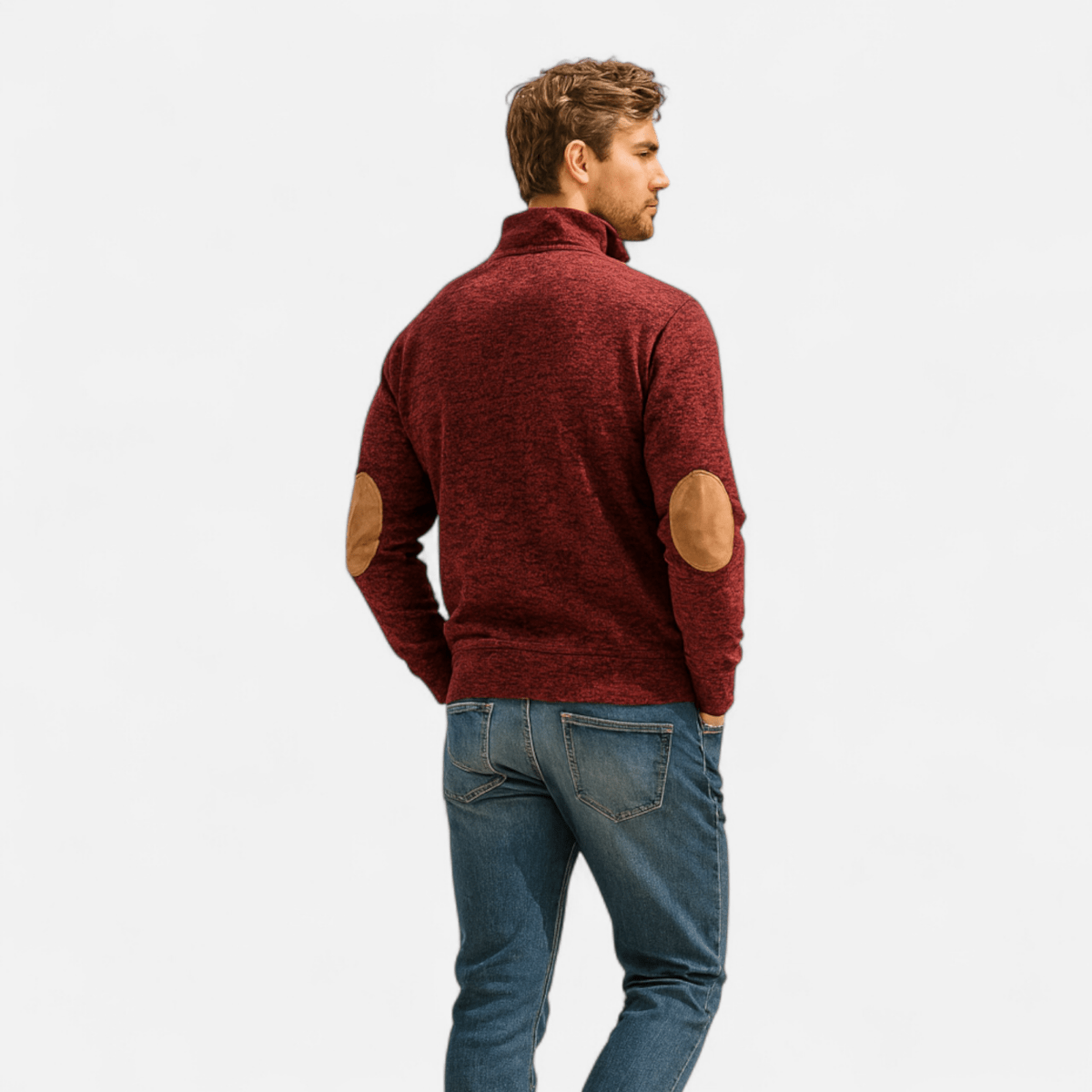 Pull d’extérieur tricoté avec col montant | Montelac - Montelac
