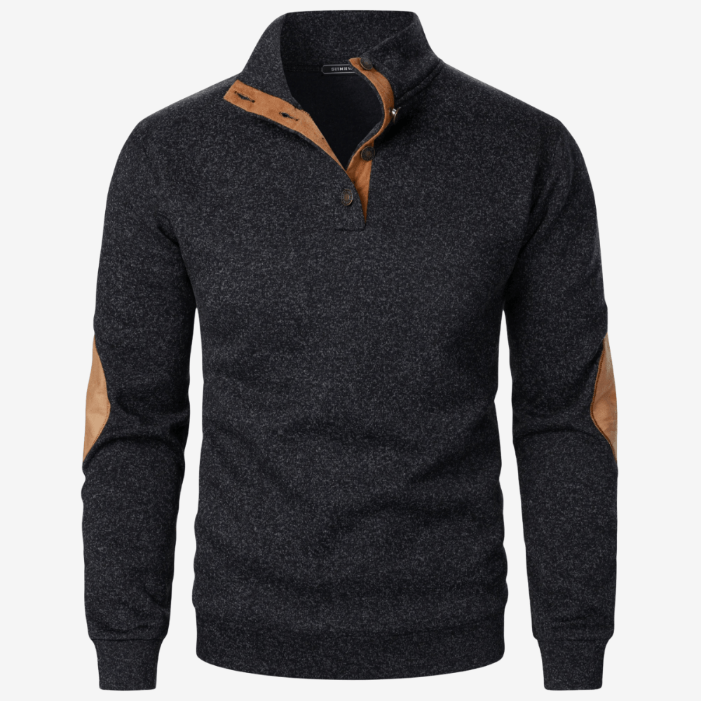 Pull d’extérieur tricoté avec col montant | Montelac - Montelac