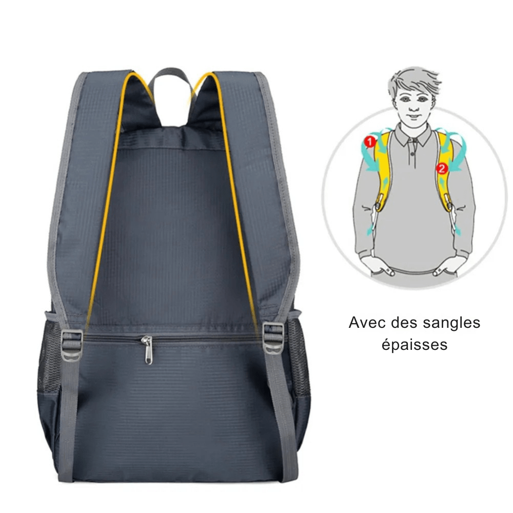Sac à dos pliable ultraléger 30L imperméable | Montelac - Montelac