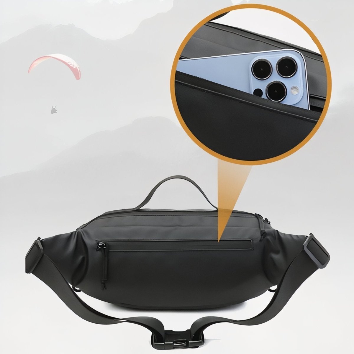 Sac banane compact et résistant pour randonnée | Montelac - Montelac
