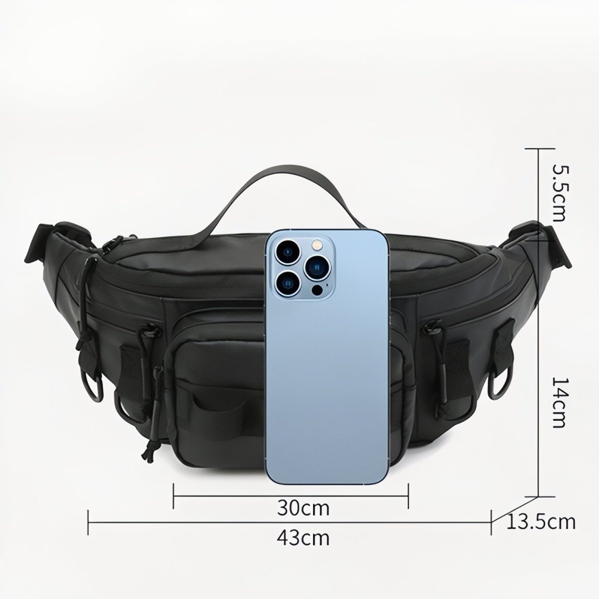 Sac banane compact et résistant pour randonnée | Montelac - Montelac