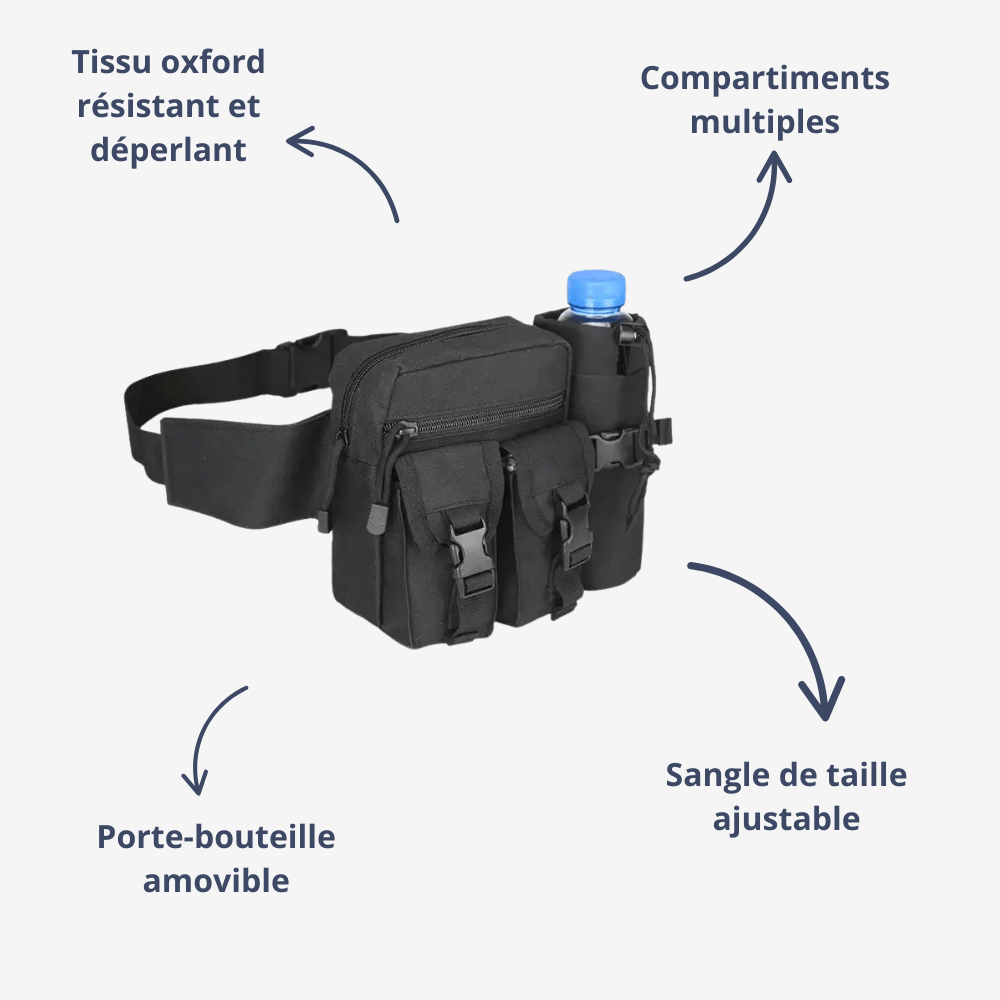 Sac banane de randonnée léger et résistant | Montelac - Montelac