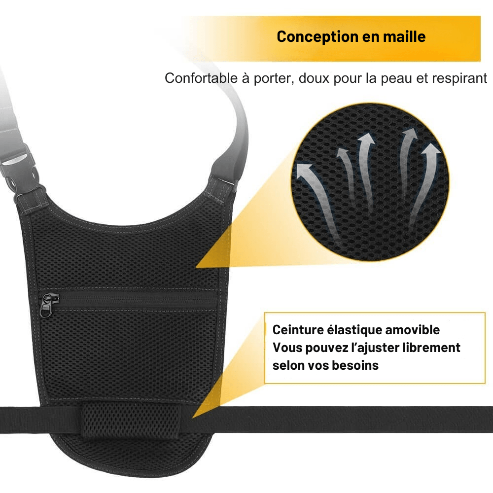 Sac bandoulière résistant et léger pour activités extérieures | Montelac - Montelac