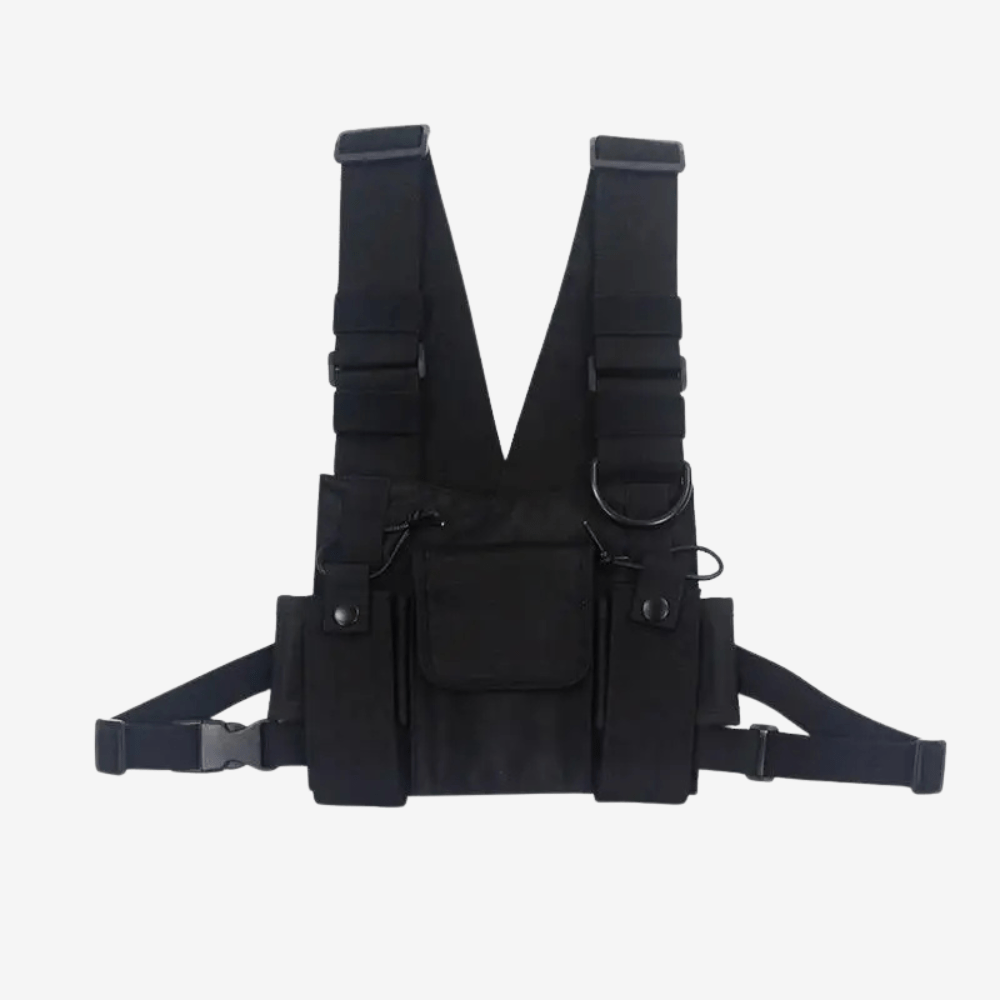 Sac de poitrine tactique résistant et ajustable - Montelac