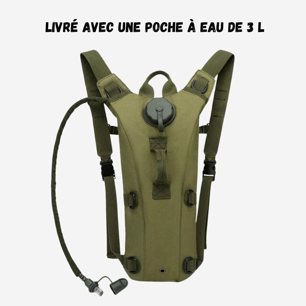 Sac d’hydratation 3L léger et résistant à l’eau | Montelac - Montelac