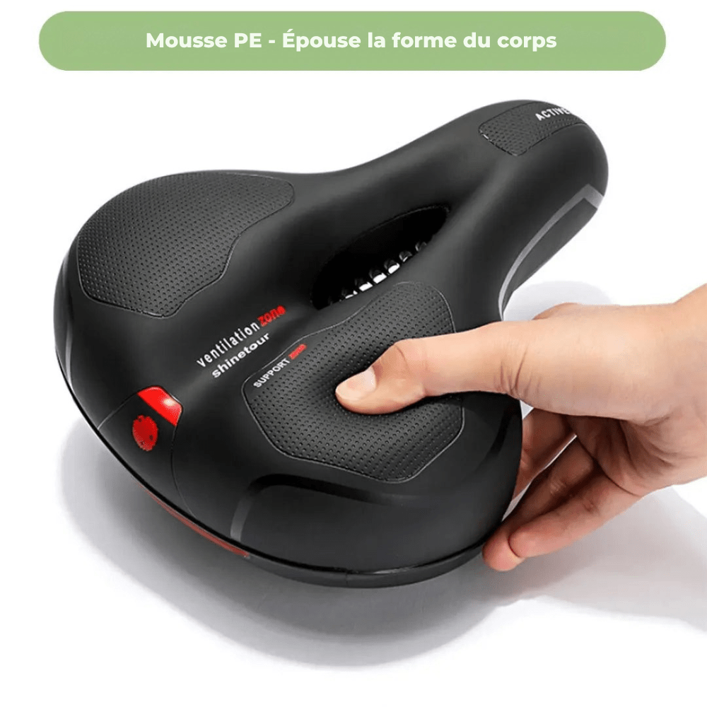 Selle de vélo ergonomique robuste et confortable | Montelac - Montelac