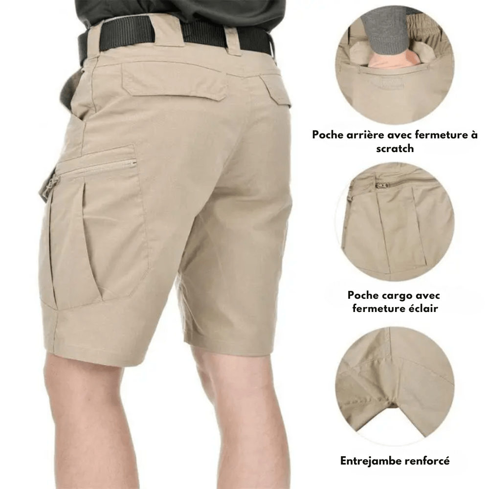 Short cargo extensible multi - poches | Montelac - Montelac